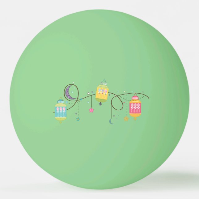 Eid Ping Pong Balls Tischtennisball (Vorderseite)