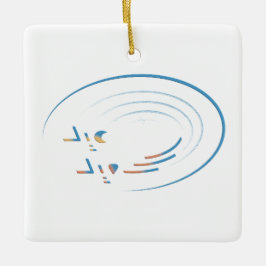 Eid, Spiralen der Freude Keramikornament