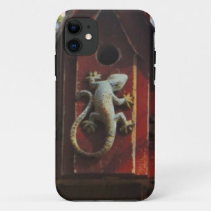 Eidechse aus abgetragenem Holz Case-Mate iPhone Hülle