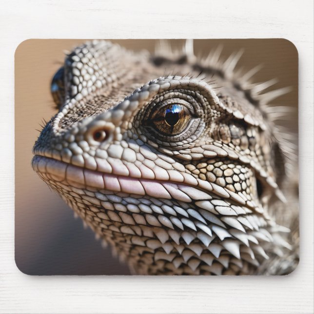 Eidechse, Eidechse, Reptil Mousepad (Vorne)