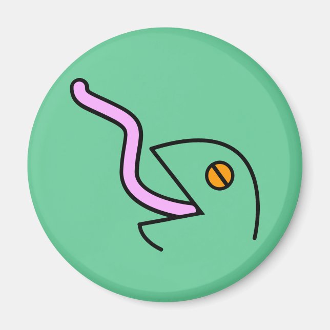 Eidechse. Magnet (Vorne)