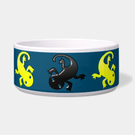 Eidechsen-Haustier-Schüssel Napf