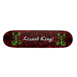 Eidechsen-König Skateboard