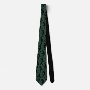Eidechsen-Kunst-Krawatten-coole Reptil-Geschenke Krawatte