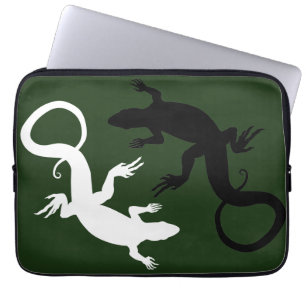 Eidechsen-Laptop-Hülsen-Reptil-Tiertablette-Hüllen Laptopschutzhülle