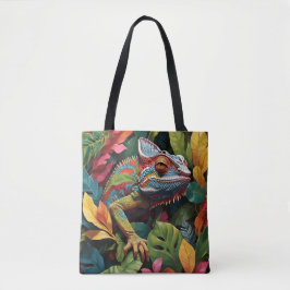 Eidechsenblätter & Farbe Tasche