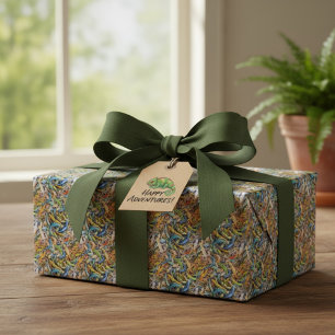 Eidechsenklumpen Geschenkpapier