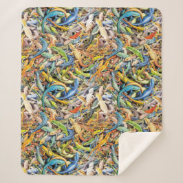 Eidechsenklumpen Sherpadecke