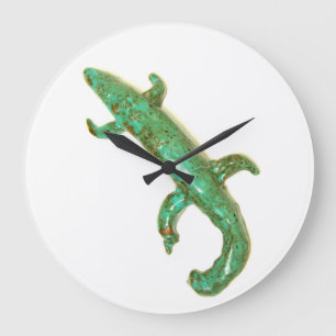 Eidechsenuhr Große Wanduhr