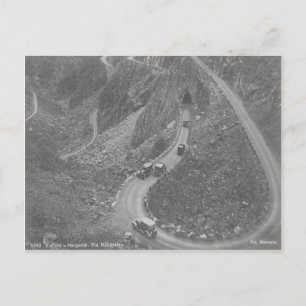 Eidfjord Haugastol Von Vintage Postkarte