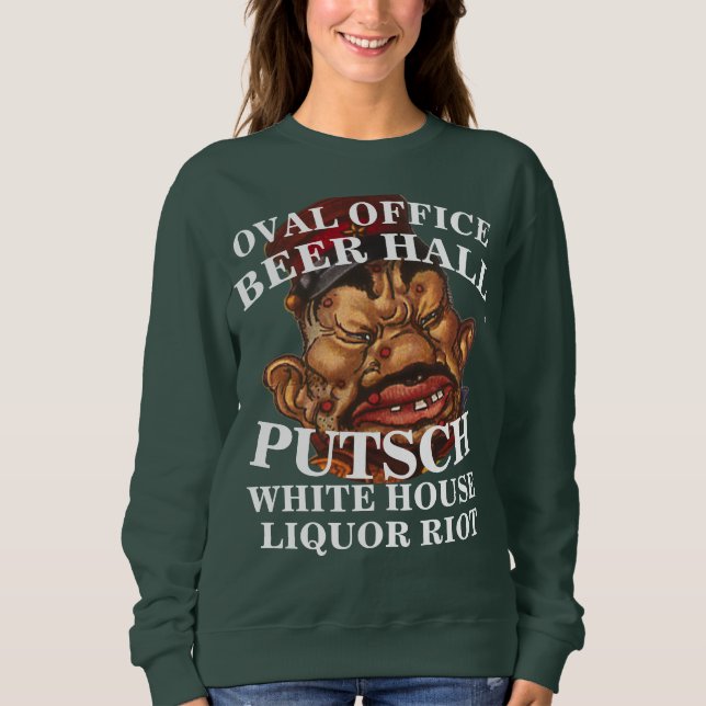 EIER DOD LEBENSMITTEL FLEISCH MILCH ÖL GEMÜSE DIES SWEATSHIRT (Vorderseite)
