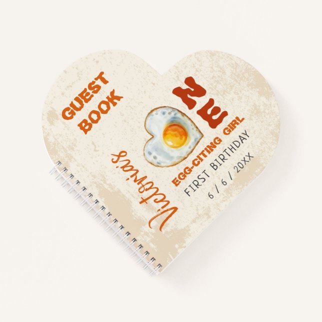 EIER-ERREGENDE BBQ-KINDERGEBURTSTAGSFEIER NOTIZBUCH (Vorderseite)