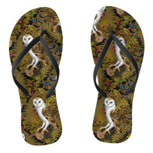 Eier, Farne, Eichen und Beeren 2 Flip Flops