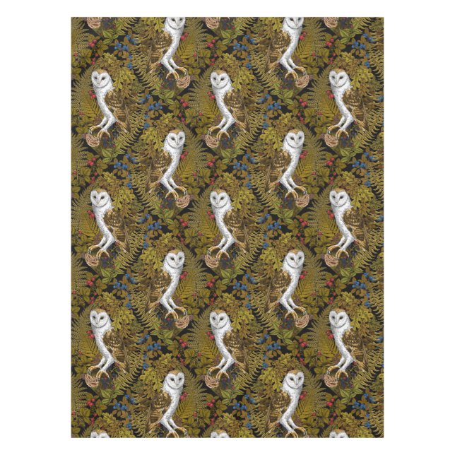 Eier, Farne, Eichen und Beeren 2 Tischdecke (Vorderseite)