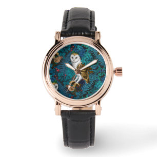 Eier, Farne, Eichen und Beeren 3 Armbanduhr