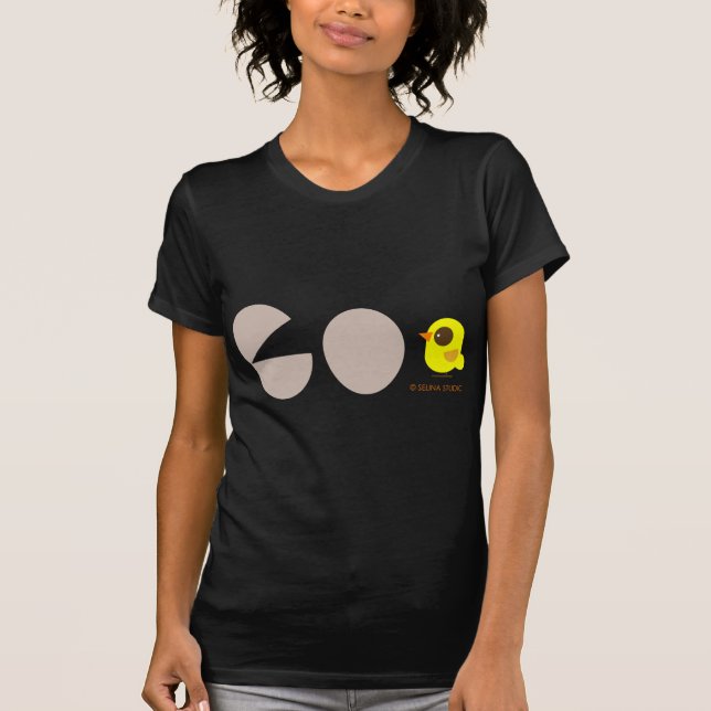 Eier + Gelber Vogel T-Shirt (Vorderseite)