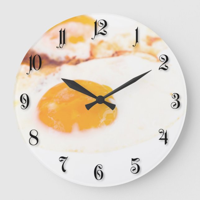 Eier Große Wanduhr (Vorderseite)