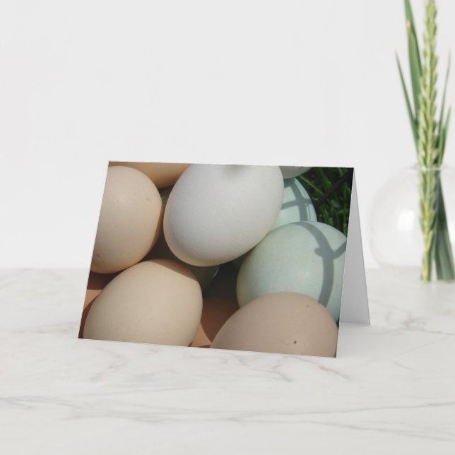 Eier Karte (Vorderseite)