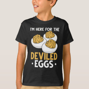 Eier-Lebensmittel-Lover-Spaß T-Shirt