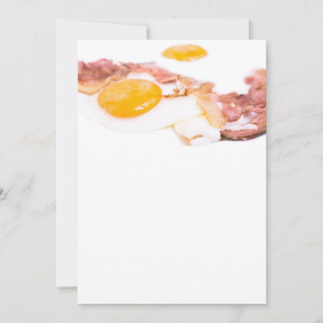Eier mit Speck (Vorderseite)