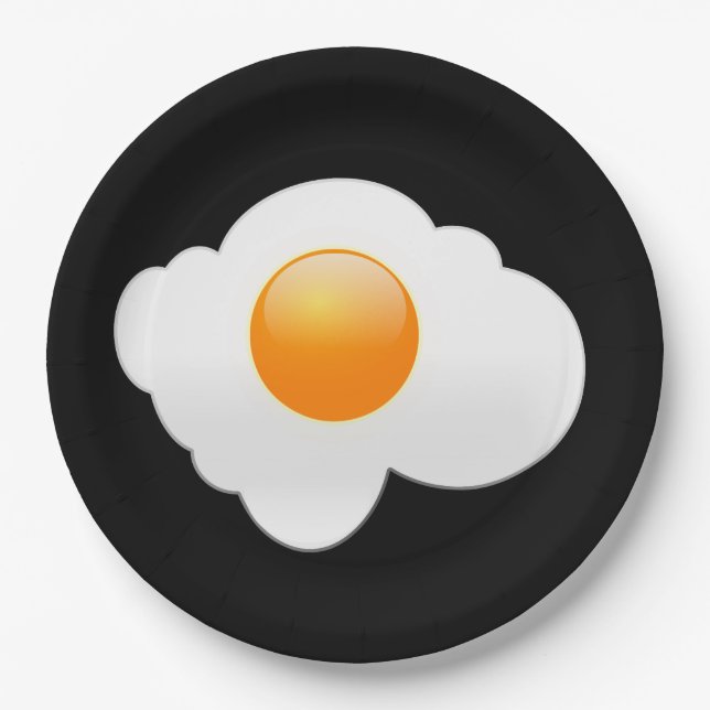 Eier Pappteller (Vorderseite)