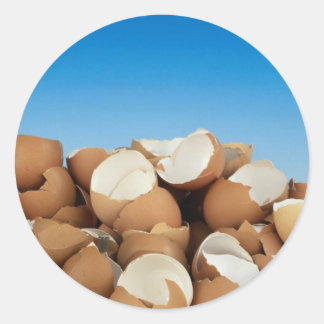 Eier Runder Aufkleber