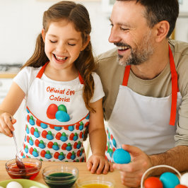 Eierfarben Niedlich Ostern Schürze