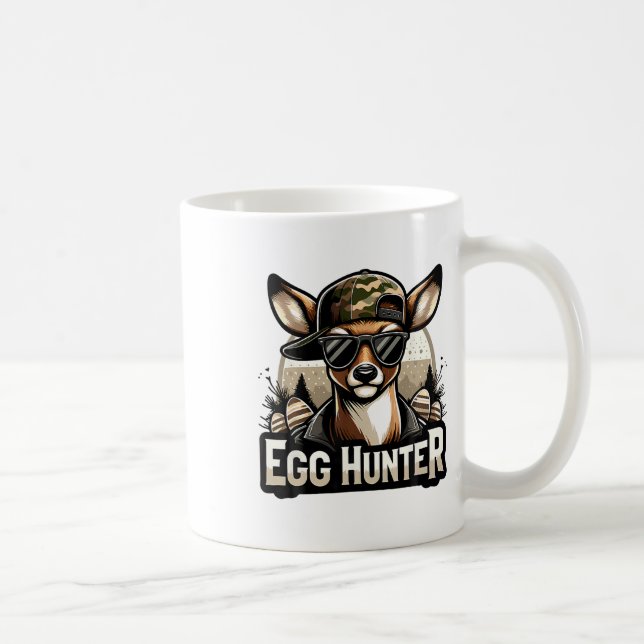 Eierjäger Hirschbuck-Hinterhöhle Hirschjagd Eas Kaffeetasse (Rechts)