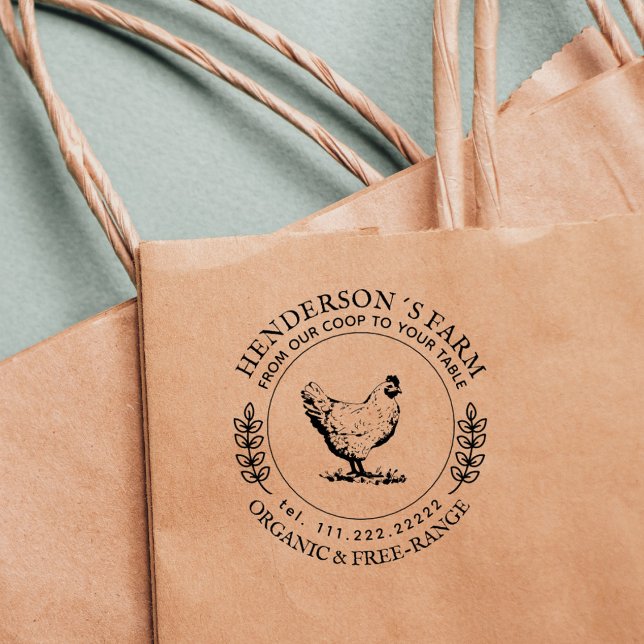 Eierkarton für Vintage Hühnerfamilien Gummistempel (Von Creator hochgeladen)