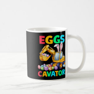 Eierkavator Ostergeblasene Eier Bagger Jungen Kind Kaffeetasse