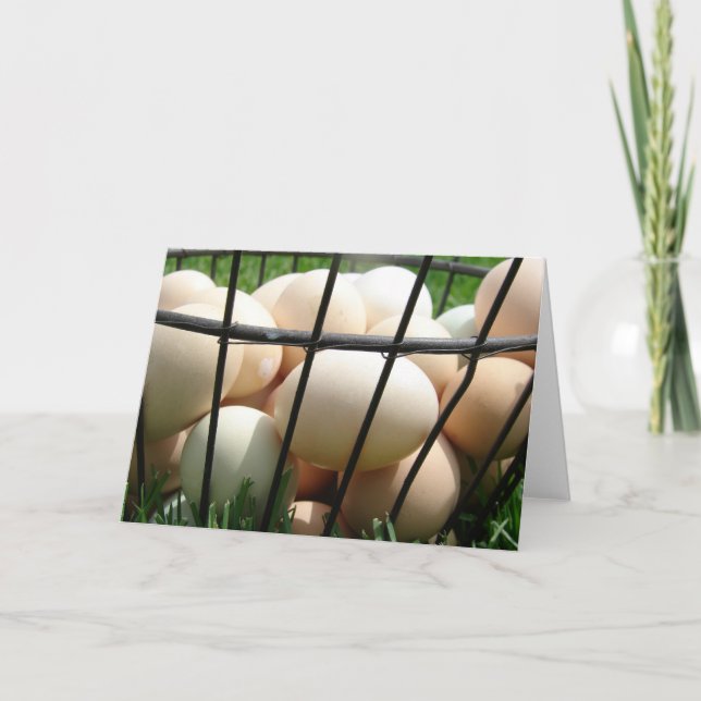 Eierkörbe Karte (Vorderseite)