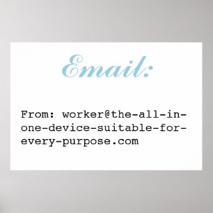 Eierlegende Wollmilchsau (in deutscher Sprache: Poster