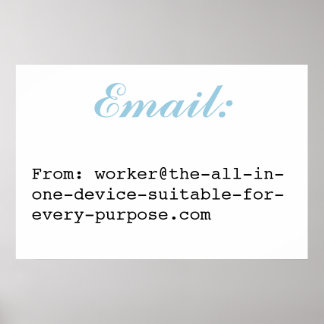 Eierlegende Wollmilchsau (in deutscher Sprache: Poster