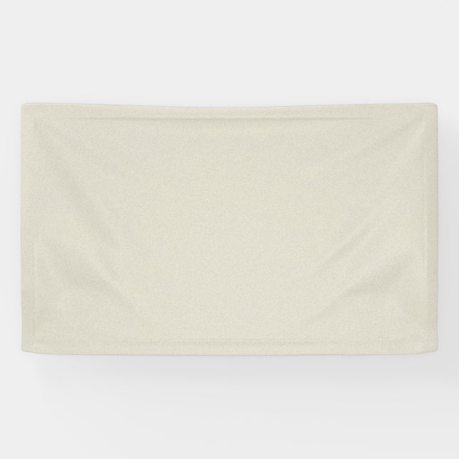 Eierschalen-weißer Stern-Staub Banner (Horizontal)