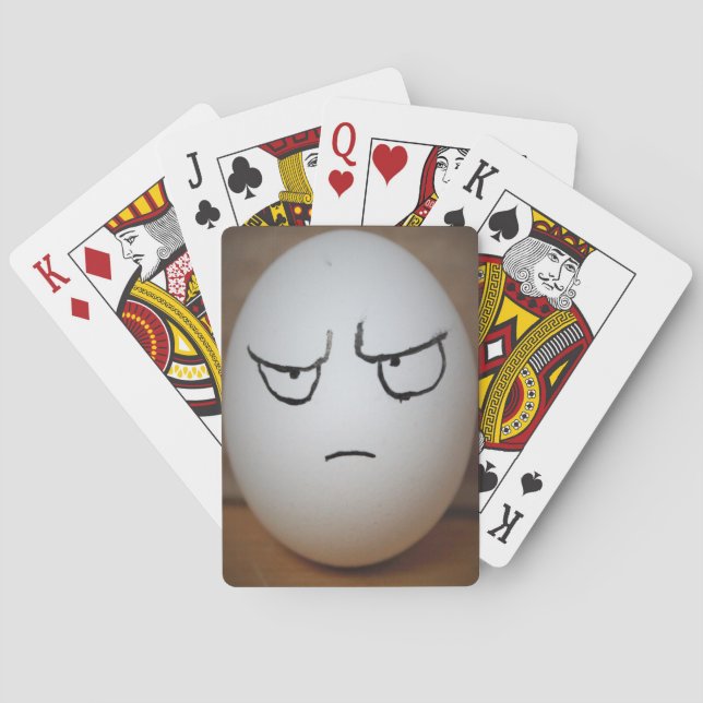 Eierspielkarten Spielkarten (Rückseite)