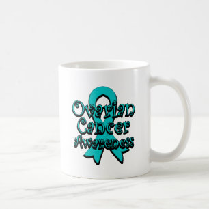 Eierstockkrebs-Bewusstseins-Band Kaffeetasse