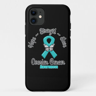 Eierstockkrebs-Hoffnungs-Stärken-Liebe iPhone 11 Hülle