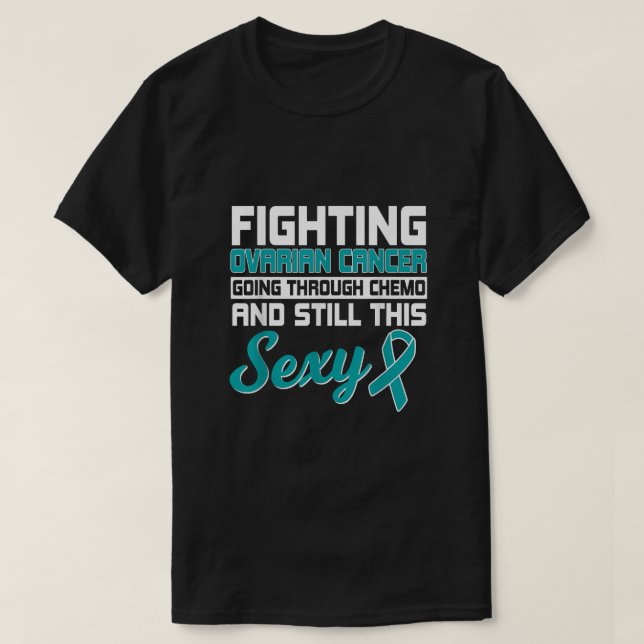 Eierstockkrebs Inspirierend Muttertag 59 T-Shirt (Design vorne)