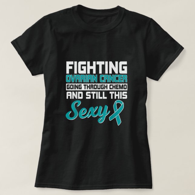 Eierstockkrebs Inspirierend Muttertag 59 T-Shirt (Design vorne)