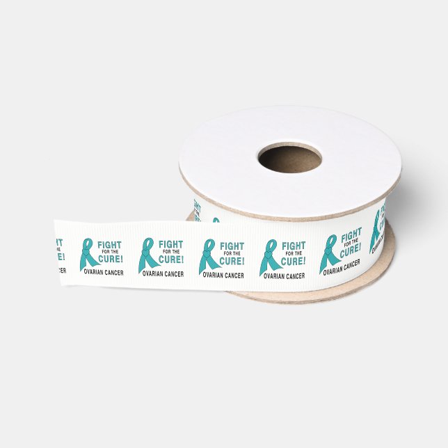 Eierstockkrebs-Kampf für die Heilung 1,5" Ripsband (Spule)