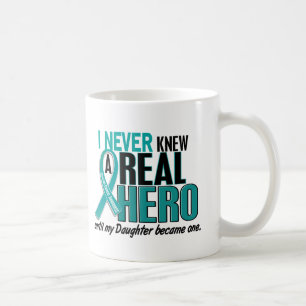 Eierstockkrebs KANNTE NIE eine HELD 2 Tochter Kaffeetasse