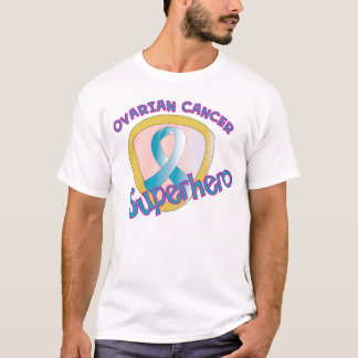 Eierstockkrebs-Superheld T-Shirt
