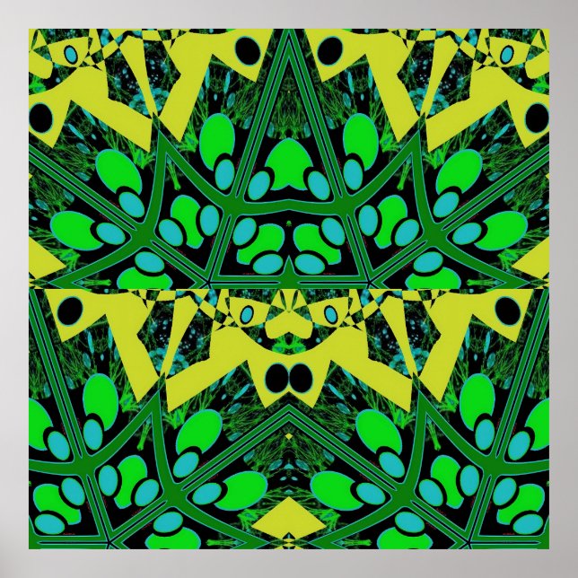 Eiertheorie III - Ken Gage Abstrakt Poster (Vorne)