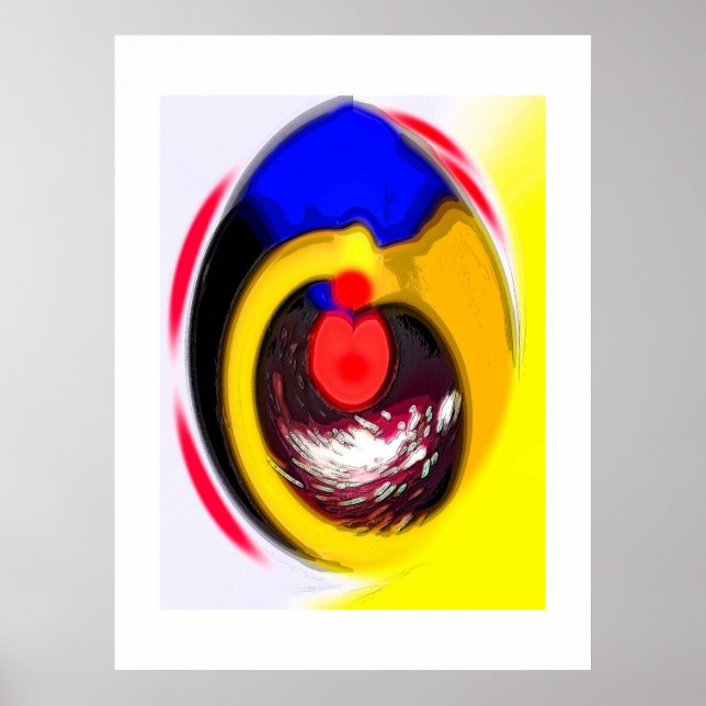 Eierüberraschungskunst Poster (Vorne)