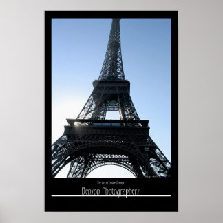 Eifel Tower-Paris, Frankreich Poster