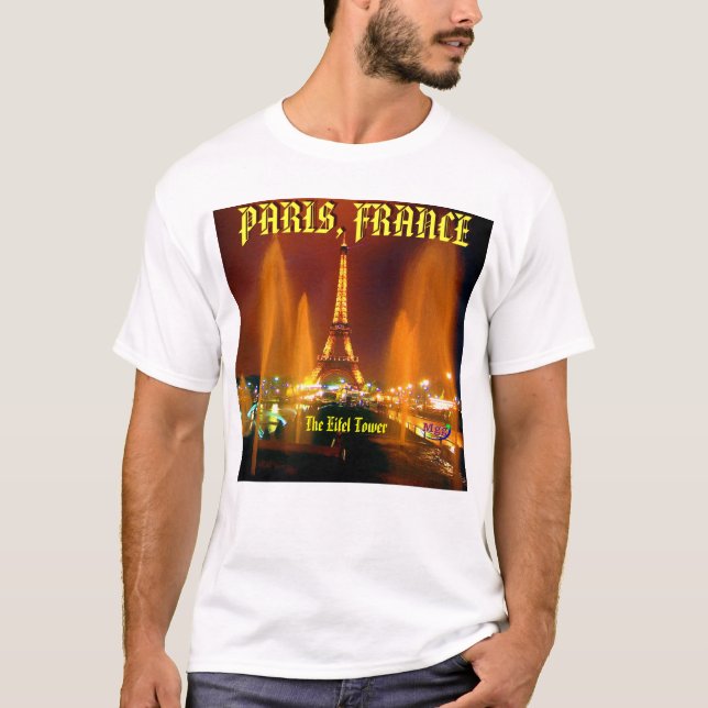 eifel Turm, PARIS, FRANKREICH - Custo… - Besonders T-Shirt (Vorderseite)