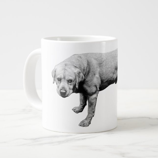 Eifersucht Jumbo-Tasse (Vorderseite Links)