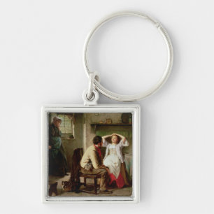 Eifersucht und Flirt Schlüsselanhänger