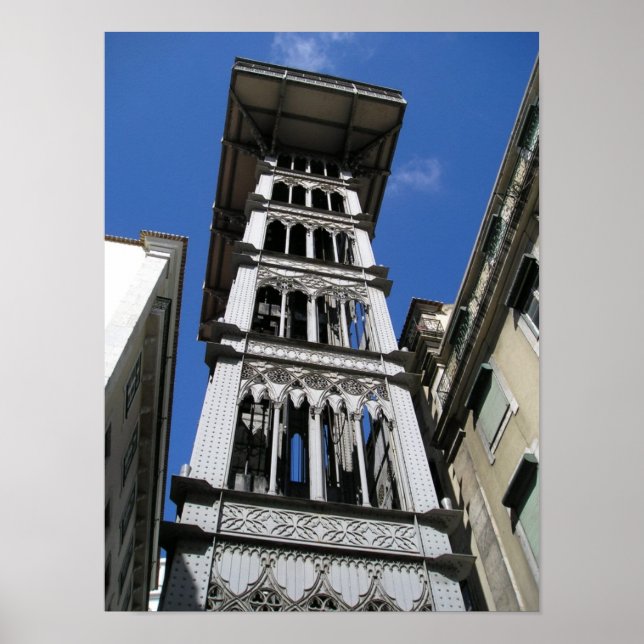 Eiffel - Santa Justa Elevator/Elvador Poster (Vorne)