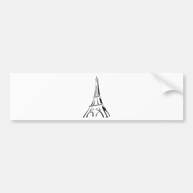 EIFFEL TOWER AUTOAUFKLEBER (Vorne)